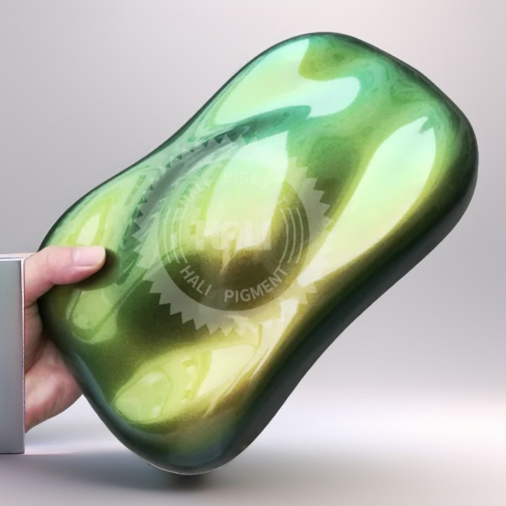 Vopsea Custom - Vopsea Cameleon Turcoaz Verde Auriu – Efect Multicolor