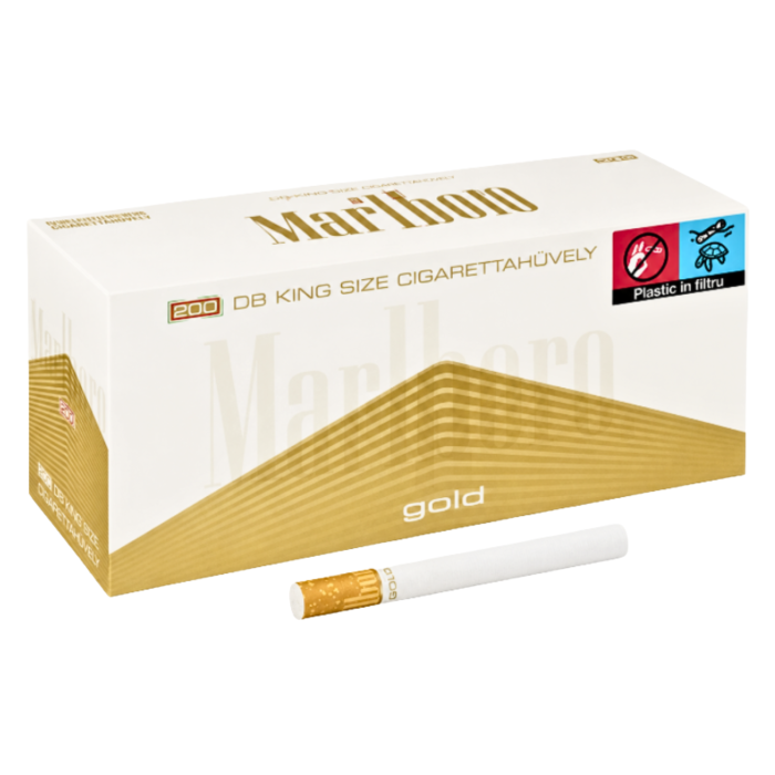 Tuburi Tigari Marlboro Gold Multifilter Carbon 200 Bucati [1]
