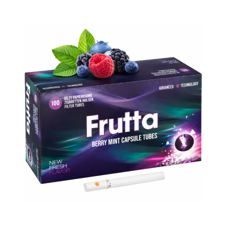 TUBURI - Tuburi Frutta Click Berry Mint 8MM 20MM (100)