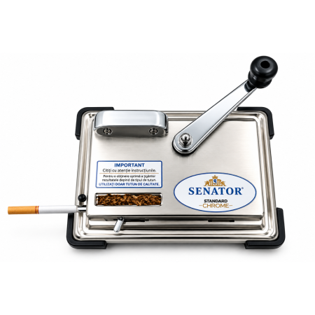 CU MANIVELA - Aparat Senator Standard CHROME 8MM cu Manivelă