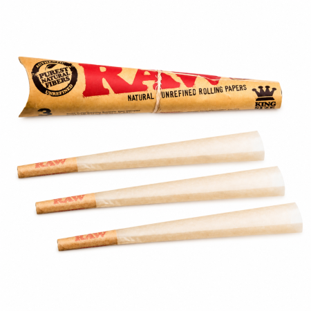 CONURI - Conuri RAW Classic King Size 110MM (3 Bucăți)
