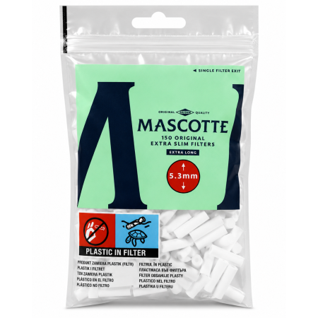 FILTRE - FILTRE MASCOTTE EXTRA SLIM LONG - 5.3mm 20mm (150)
