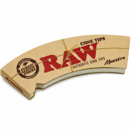 TIPS (CARTON) - FILTRE TIPS RAW CONE SHAPED MAESTRO - 98mm 26mm (32)