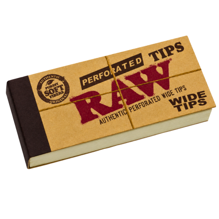 TIPS (CARTON) - FILTRE TIPS RAW WIDE TIPS - 58mm 25mm (50)