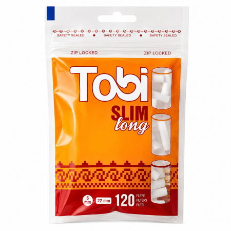 SLIM – 6 mm - FILTRE TOBI SLIM LONG - 6mm 22mm (120)