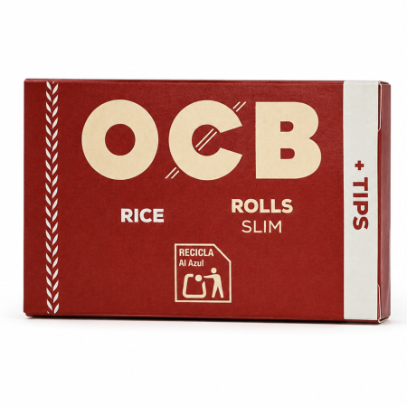 LA ROLA - Foițe OCB Rice Rolă 4 m + Filtre din Carton