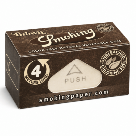 LA ROLA - Foițe Smoking Brown Rolls | Rolă 4 m