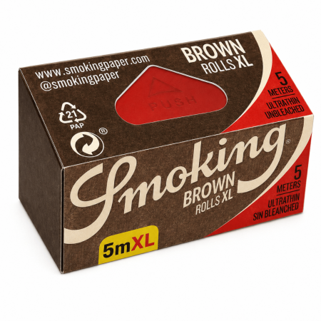 LA ROLA - Foițe Smoking Brown Rolls XL | Rolă 5 m