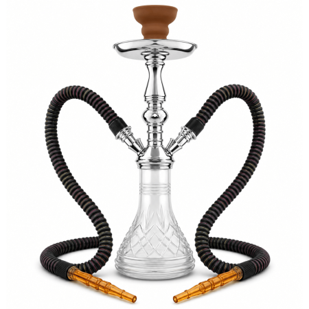 NARGHILELE - Narghilea Egipteană T53 White 71 cm