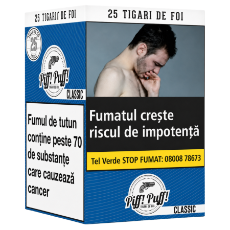 TIGARI DE FOI - Tigari de Foi Piff Puff Classic 240g 25 Bucati