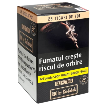 TIGARI DE FOI - Tigari de Foi RIO Selection by RioTabak 240g 25 Bucati