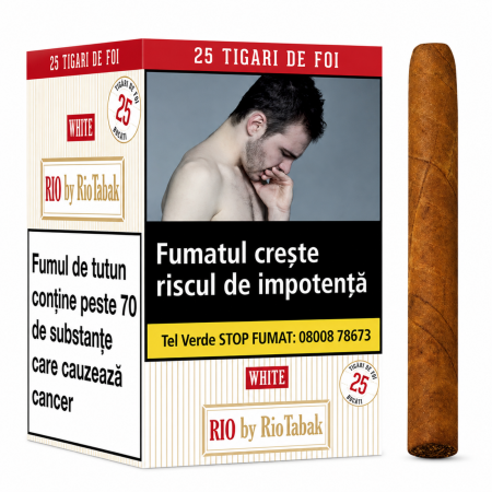 TIGARI DE FOI - Țigări de Foi Rio White 240g (25)