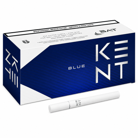 CARBON - tuburi tigari kent blue multifilter carbon 200 bucati 16mm 84mm