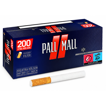 TUBURI - Tuburi Tigari Pall Mall Red Extra 24mm King Size 200 Bucati