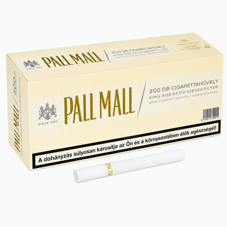 CARBON - Tuburi Tigari Pall Mall White Multifilter Carbon 200 Bucati