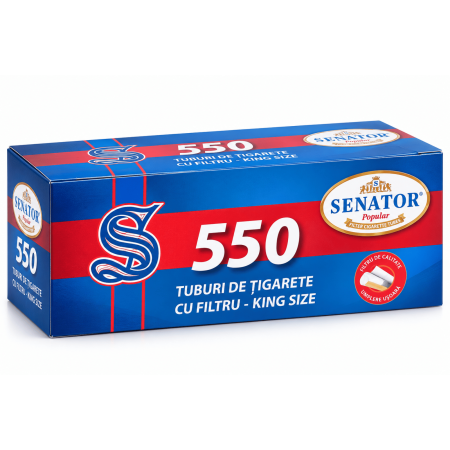 STANDARD - 8 mm - Tuburi Țigări Senator Popular (550)