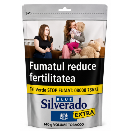 PENTRU INJECTAT - Tutun Silverado Blue Volume 140g pentru Injectat