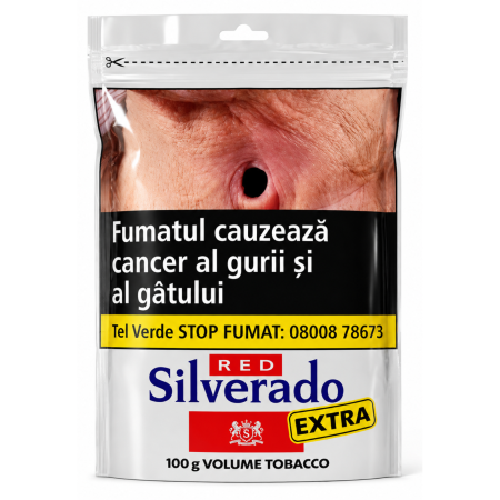 Tutun Silverado Red Extra Volume 100g pentru Injectat