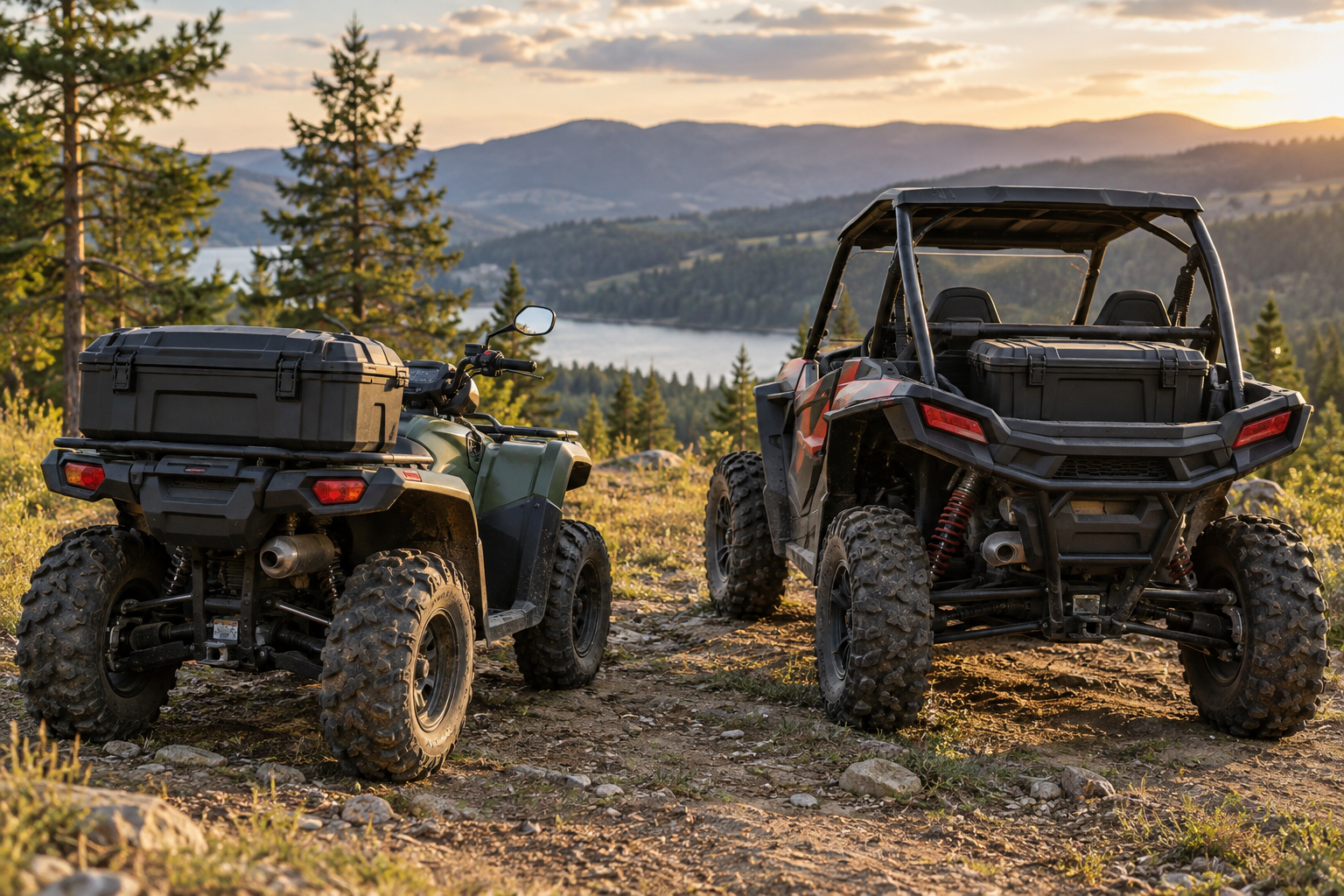 Cutie ATV Can-Am: Outlander și Maverick X3