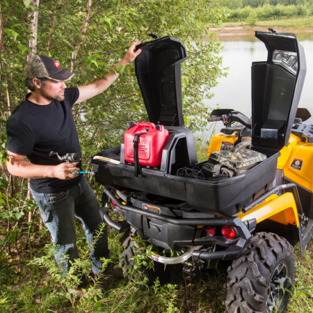 Cutie spate ATV KIMPEX Nomad Rear 115L cu spătar [1]
