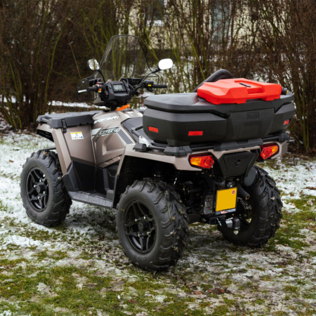 Cutii ATV Polaris - Cutie spate ATV SHARK AX115 115L, Polaris și montaj universal