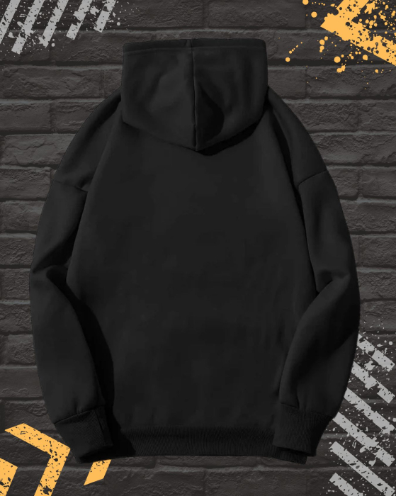 Hanorac Unisex cu Imprimeu, Live Life Loud, Bumbac [2]