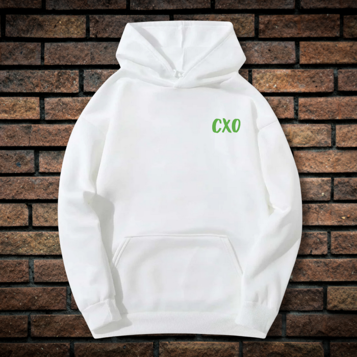 Hanorac Barbati cu Imprimeu Fata-Spate, CXO Toxic Hustle, Bumbac [2]