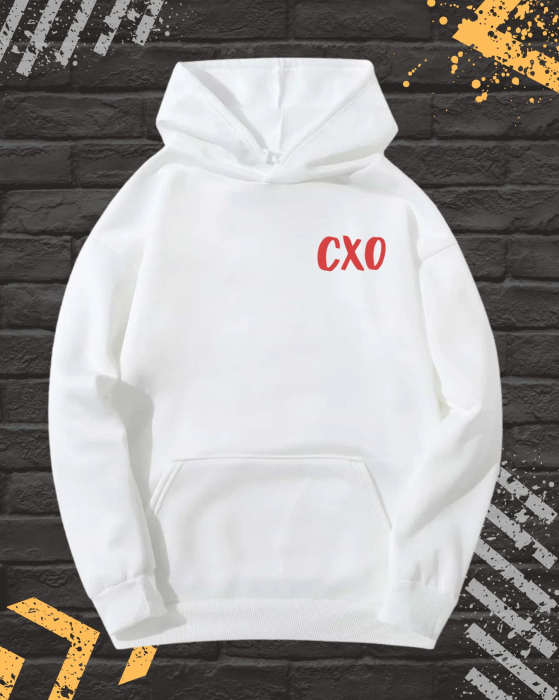 Hanorac Unisex cu Imprimeu Fata-Spate, CXO Samurai Blade, Bumbac [2]