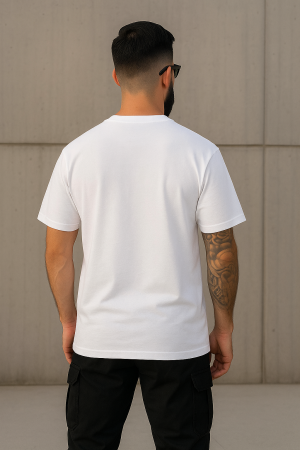 Tricou Barbat, Lejer,Simplu, Bumbac [1]