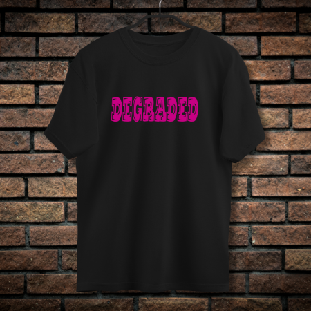 Tricouri Barbati - Tricou Barbati cu Imprimeu Fata-Spate, Degraded, Bumbac