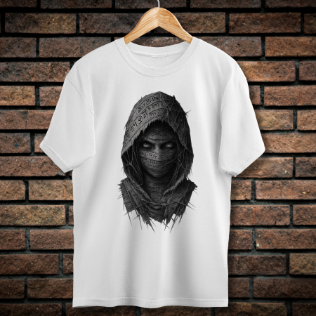 Tricouri barbati - Tricou Barbati cu Imprimeu, Mummy, Bumbac