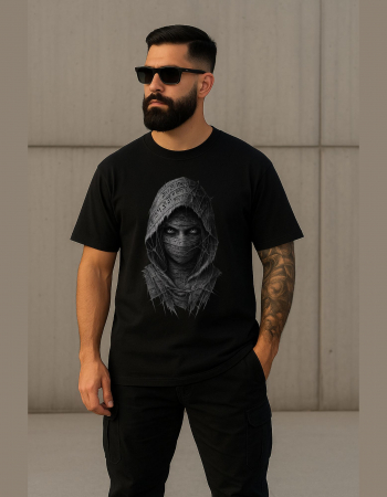 Tricouri cu Imprimeu - Tricou Barbati cu Imprimeu, Mummy, Bumbac