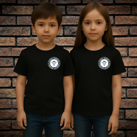 Uniforma Liceul Teoretic Traian Lalescu - Tricou Sport, Pentru Copii si Adolescenti, Cu Imprimeu, Liceul Traian Lalescu, Bumbac, Negru