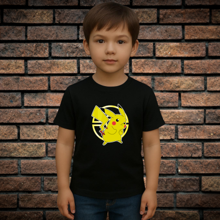 Tricou cu Imprimeu - Tricou Pentru Copii Cu Imprimeu, PIKACHU, Bumbac