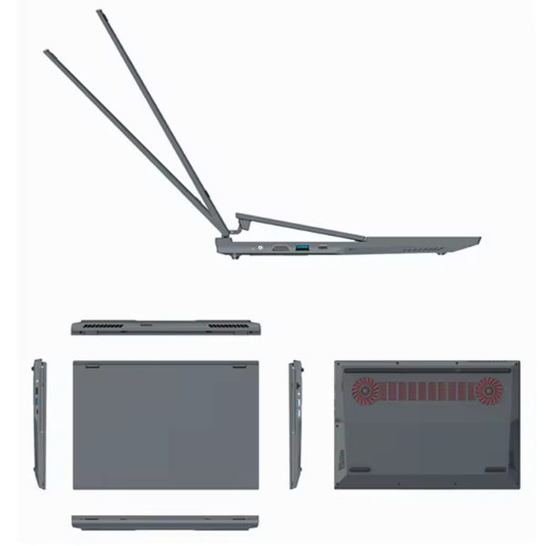 Laptop 16" + 14" Dual Screen Dacyexpress DS16, 512GB SSD, 16 GB RAM DDR4, i7-9750H 6 cores, UHD Graphics, Windows 11 [5]