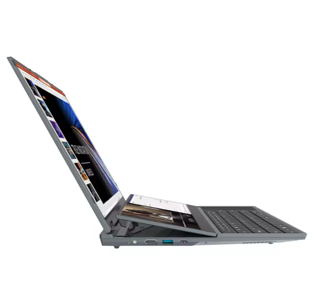 Laptop 16" + 14" Dual Screen Dacyexpress DS16, 512GB SSD, 16 GB RAM DDR4, i7-9750H 6 cores, UHD Graphics, Windows 11 [2]