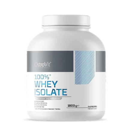 Suplimente nutritive - 100% Izolat proteic din zer, pudra, 1800g, Ostrovit