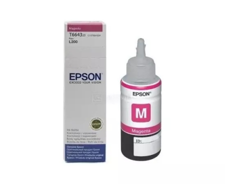Imprimante  - Cerneala EPSON T66434A, 70ml, Magenta