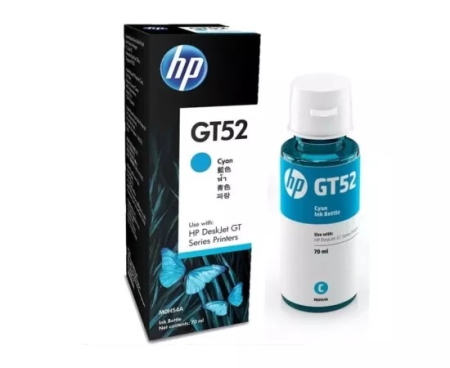 Imprimante  - Cerneala HP GT52C, 70 ml, Cyan