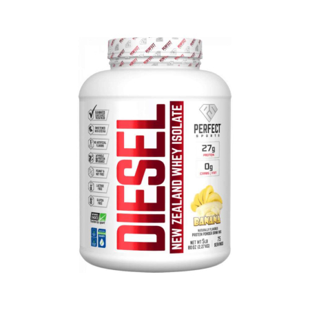 Suplimente nutritive - Diesel New Zealand Whey Isolate 2.27kg, pudra, Perfect Sports, Izolat proteic din zer