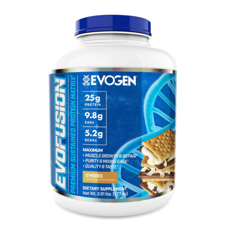 Suplimente nutritive - Evofusion Protein Blend 2kg, pudra, Evogen, Amestec proteic