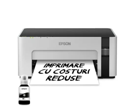 Imprimante  - Imprimanta InkJet EPSON EcoTank M1120, Monocrom, Wi-Fi, A4