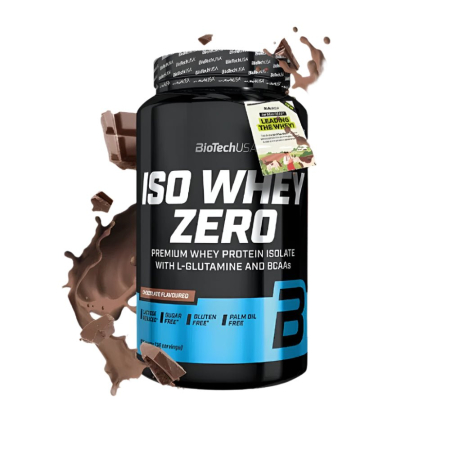 Suplimente nutritive - Iso Whey Zero 900g, pudra, Biotech USA, Izolat proteic din zer