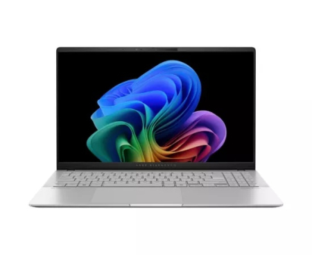 Laptopuri - Laptop ASUS Vivobook S 15 OLED S5507QA-MA064X, 15.6", Qualcomm Snapdragon X1E-78-100, 32GB RAM, SSD 1TB, Qualcomm Adreno, Windows 11 Pro, Cool Silver