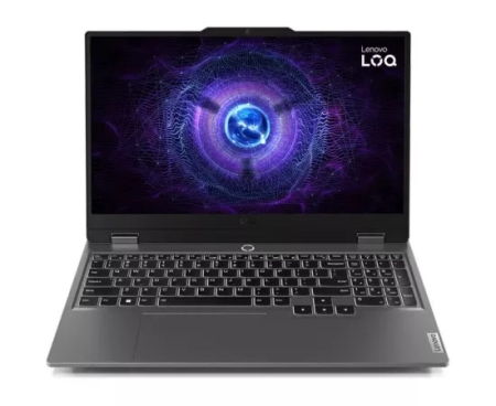 Laptopuri - Laptop gaming LENOVO LOQ 15IRX9 83DV00LNRM, 15.6" Full HD 144Hz, Intel® Core™ i5-13450H, 24GB RAM, SSD 1TB, nVidia GeForce RTX 4050 6GB GDDR6, Fara sistem de operare, Luna Gray