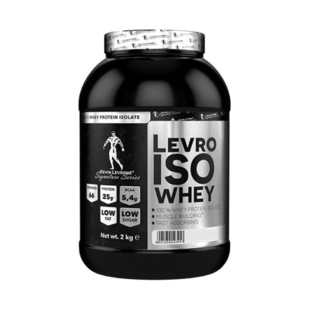 Suplimente nutritive - Levro Iso Whey 2kg, pudra, Kevin Levrone, Izolat proteic din zer, complex de aminoacizi