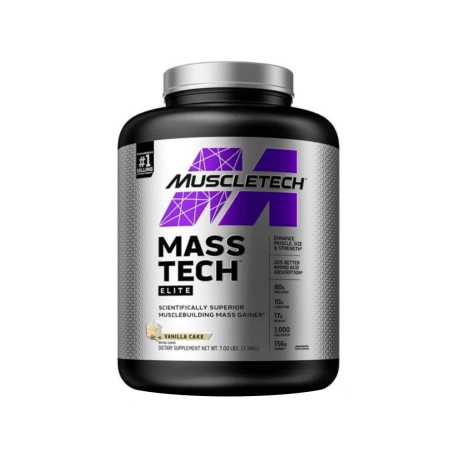 Suplimente nutritive - Mass Tech 3,2kg, pudra, Muscletech, Mix pentru crestere masa musculara