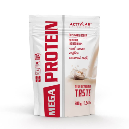 Suplimente nutritive - Mega Protein, 700g, pudra, Activlab, Concentrat proteic din zer