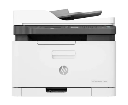 Imprimante  - Multifunctional Laser HP 4ZB97A, Color, A4, USB/Wi-Fi/LAN, Alb-Gri