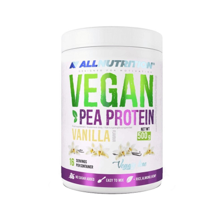 Suplimente nutritive - Proteina din mazare Vegan pudra, 500g, Allnutrition